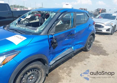 2022 Nissan Kicks S Xtronic Cvt z USA, uszkodzony, nr VIN 3N1CP5BV2NL506392